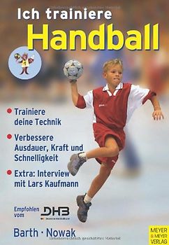Ich trainiere Handball