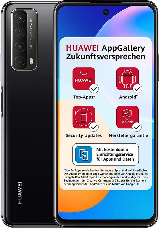 Huawei P smart 2021 Dual SIM 128 Go noir