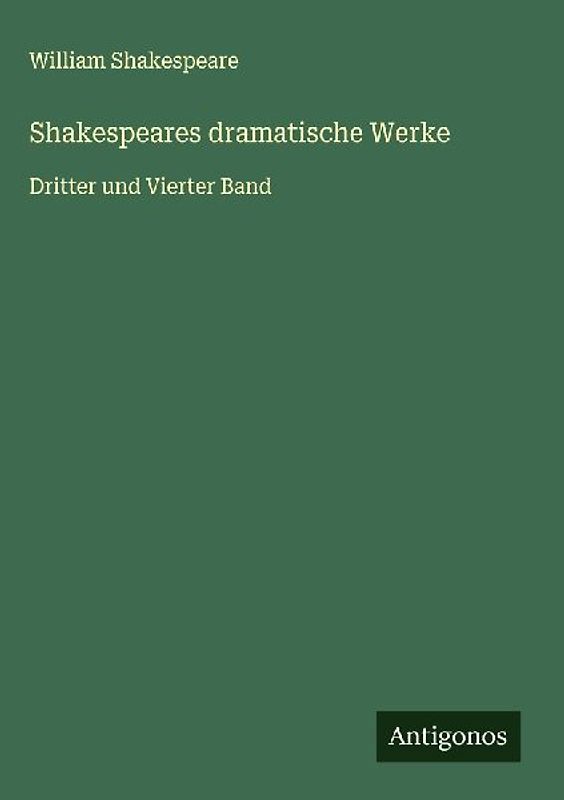 Shakespeares dramatische Werke