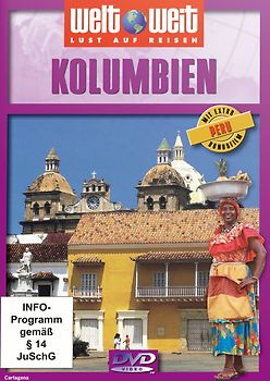 Kolumbien mit Bonusfilm Peru (Reihe: welt weit) 1 DVD, Gesamtlänge: ca. 75 Minuten DVD