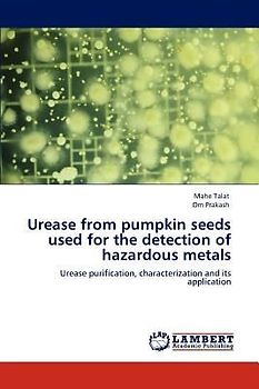 Urease from  pumpkin seeds used for the detection of hazardous metals