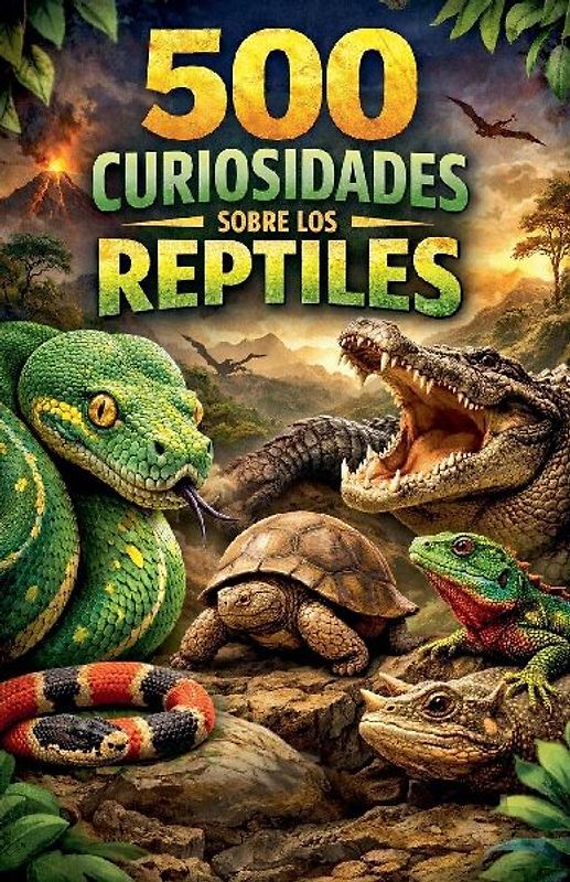 500 Curiosidades sobre los Reptiles