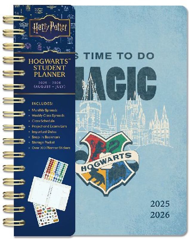 2025-2026 Harry Potter: Hogwarts Student Planner