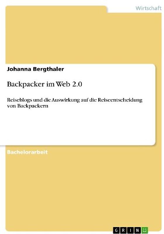 Backpacker im Web 2.0