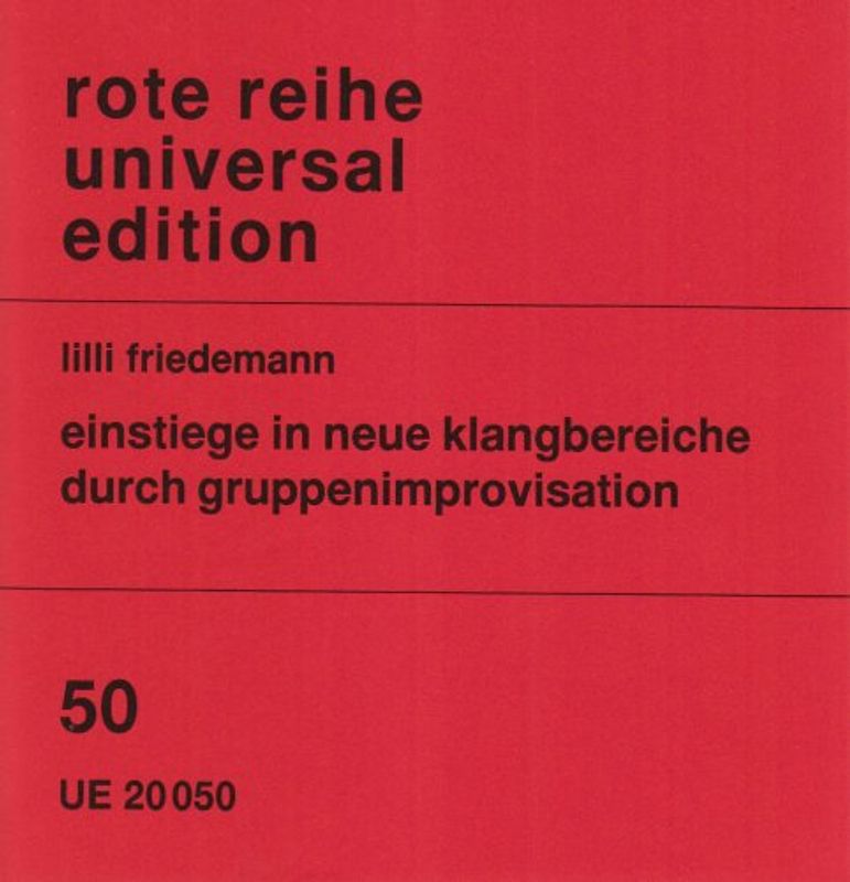 Einstiege in neue Klangbereiche durch Gruppenimprovisation