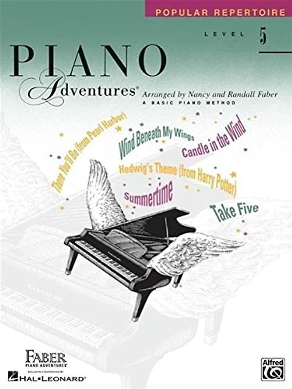 Faber Piano Adventures: Level 5 Popular Repertoire Book