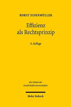 Effizienz als Rechtsprinzip
