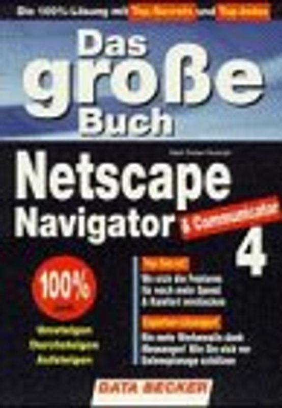 Das grosse Buch Netscape Navigator 4