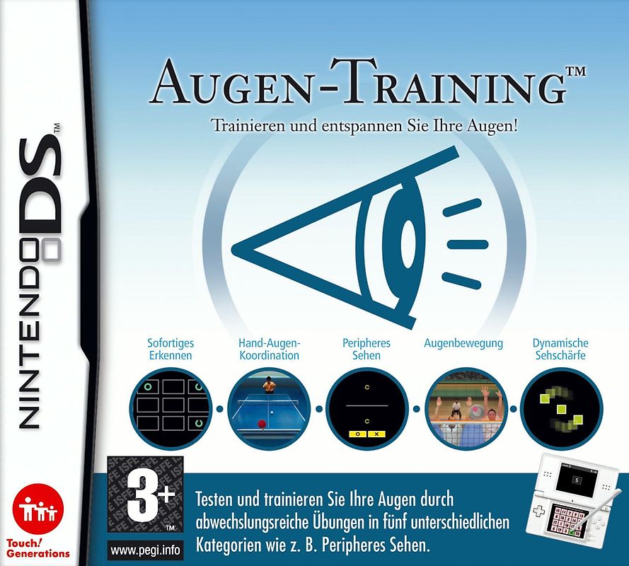 Augen Training Nintendo DS