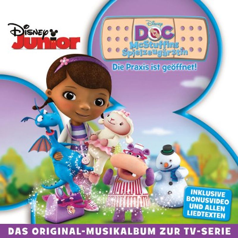 Doc Mcstuffins: Die Praxis ist geöffnet (inkl. allen Liedtexten + Bonusvideo) [Soundtrack]