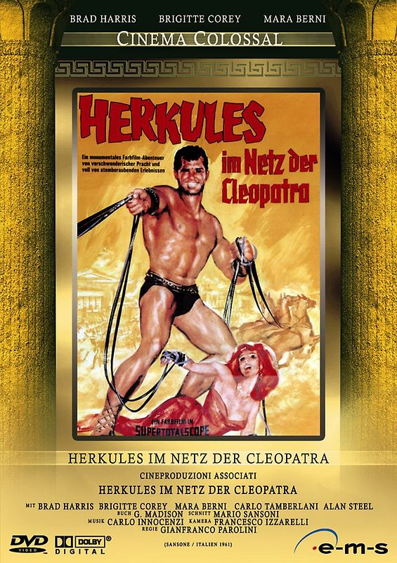 Herkules im Netz der Cleopatra DVD