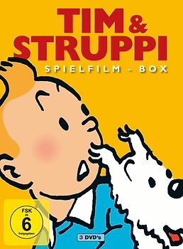 Tim & Struppi  (3DVD's) Spielfilm-Box DVD