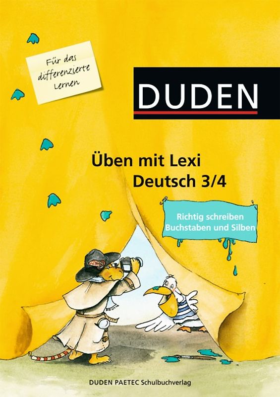 Üben mit Lexi - Deutsch / 3./4. Schuljahr - Arbeitsheft