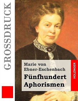 Fünfhundert Aphorismen (Großdruck)