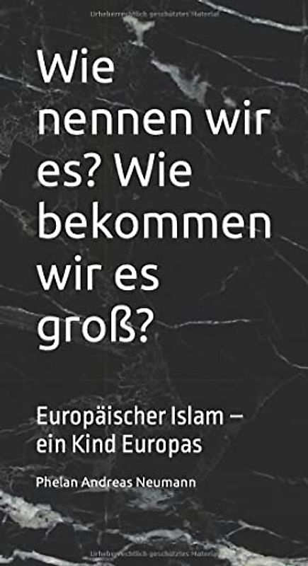 Wie nennen wir es? Wie bekommen wir es groß?: Europäischer Islam – ein Kind Europas