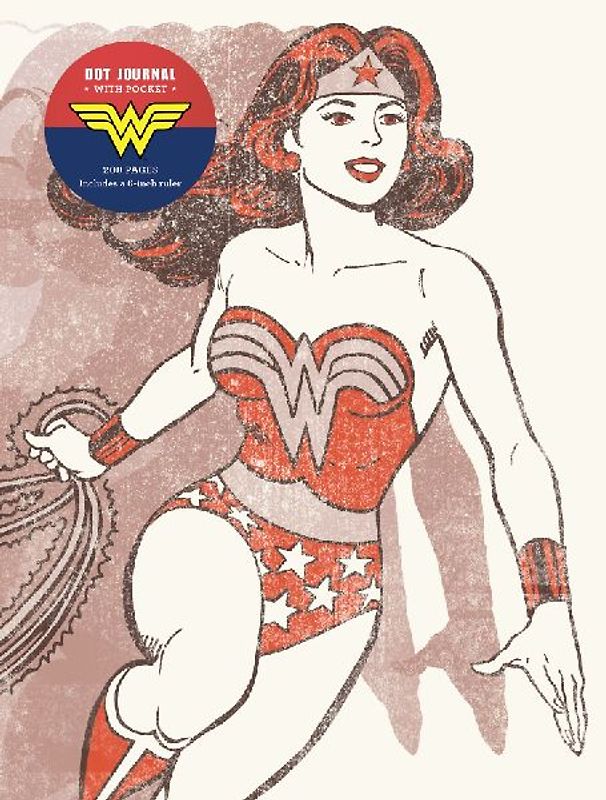 DC Comics: Vintage Wonder Woman Dot Journal