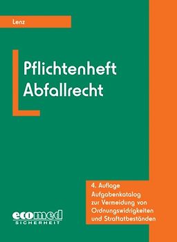 Pflichtenheft Abfallrecht