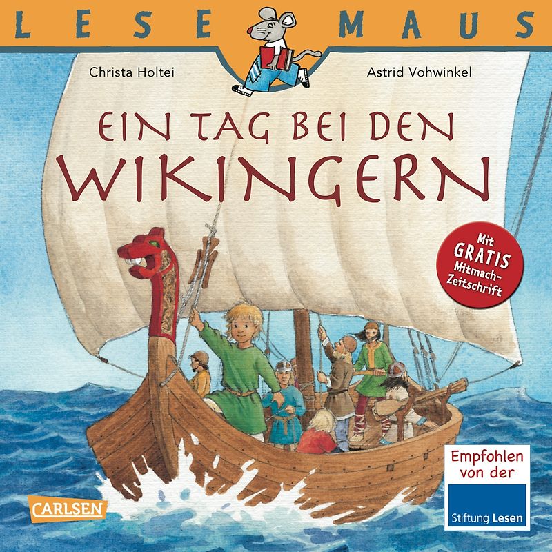 LESEMAUS, Band 23: Ein Tag bei den Wikingern