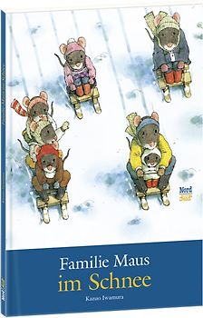 Familie Maus im Schnee