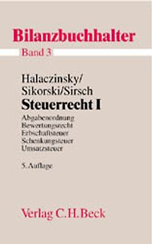 Ausbildungspaket Bilanzbuchhalter / Steuerrecht I
