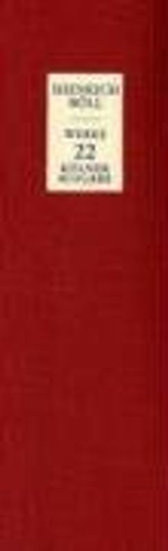 Kölner Ausgabe Band 22