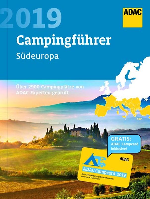 ADAC Campingführer Süd 2019 / ADAC Campingführer Südeuropa 2019