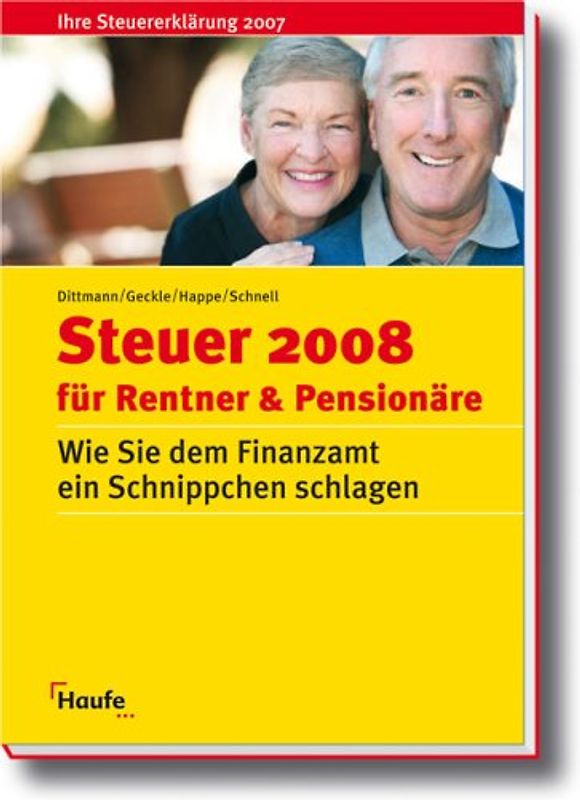 Steuer 2008 für Rentner und Pensionäre