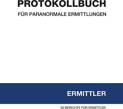 Protokollbuch für paranormale Ermittlungen