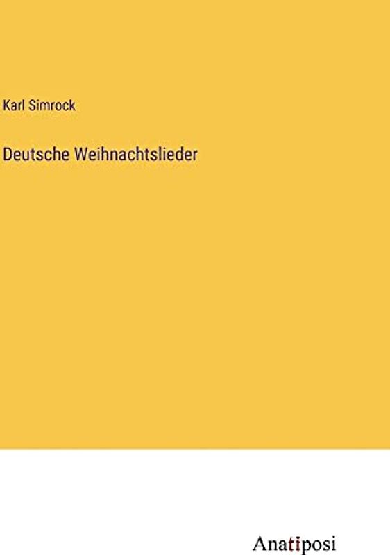 Deutsche Weihnachtslieder