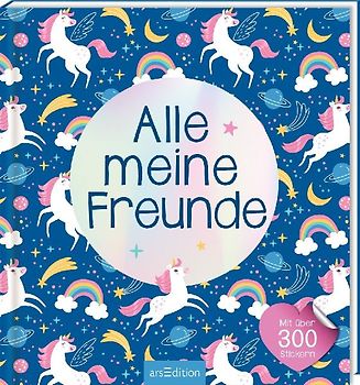 Alle meine Freunde - Einhorn | Mit über 300 Stickern
