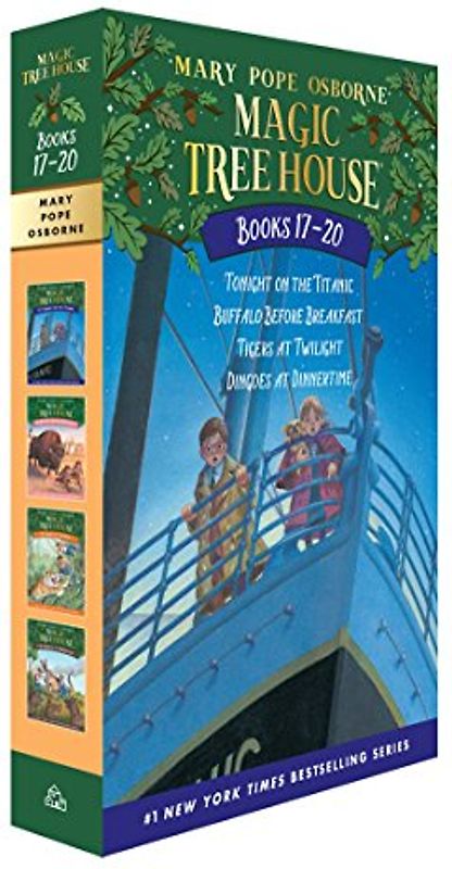Magic Tree House Volumes 17-20 Boxed Set: The Mystery of the Enchanted Dog - Mary Pope Osborne