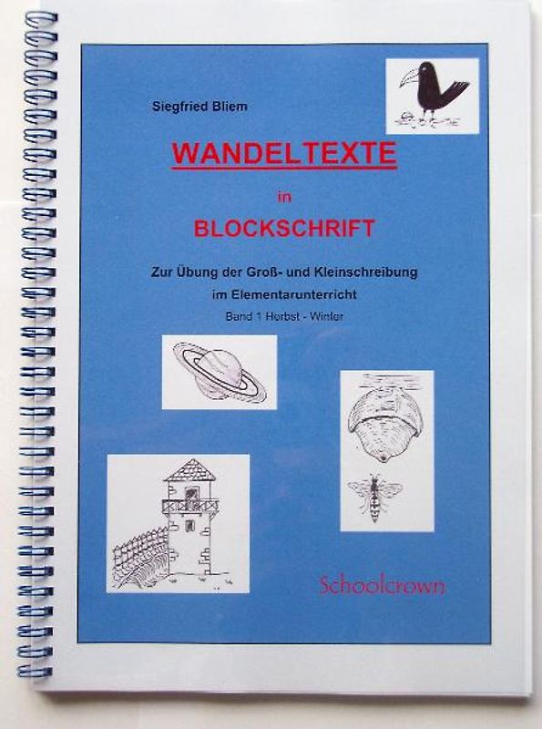 Wandeltexte in Blockschrift