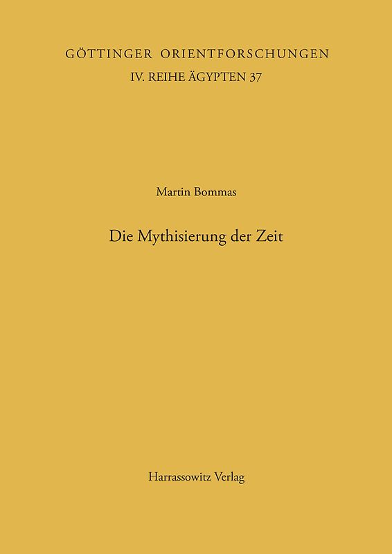 Die Mythisierung der Zeit