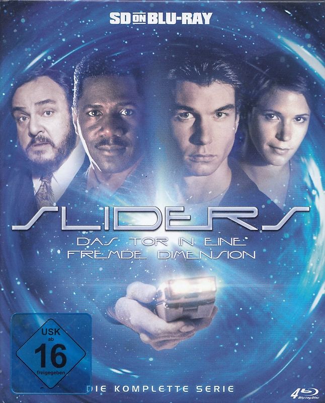 Sliders - Das Tor in eine unbekannte Dimension: Die komplette Serie [SD on Blu-ray, 4 Discs] Blu-ray Disc
