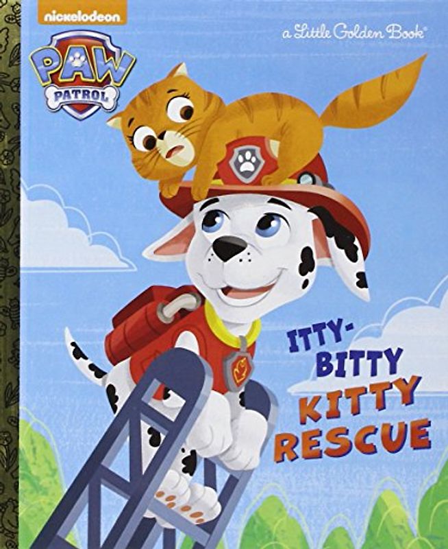 The Itty-Bitty Kitty Rescue (Paw Patrol) (Little Golden Book) - Golden Books