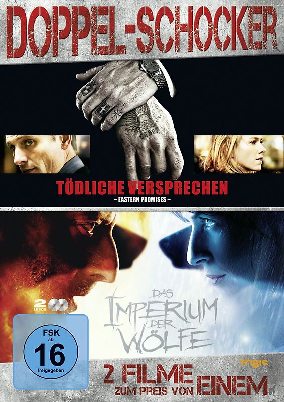 Doppel-Schocker: Tödliche Versprechen / Das Imperium der Wölfe [2 DVDs] DVD
