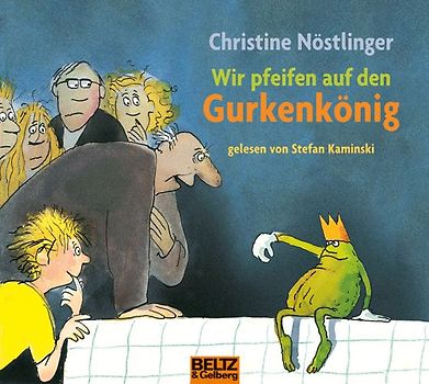 Wir pfeifen auf den Gurkenkönig. Gelesen von Stefan Kaminski. Musik von Jan-Peter Pflug. 2 CD im Digipak. Gesamtlaufzeit 2 Std. 30 Min.