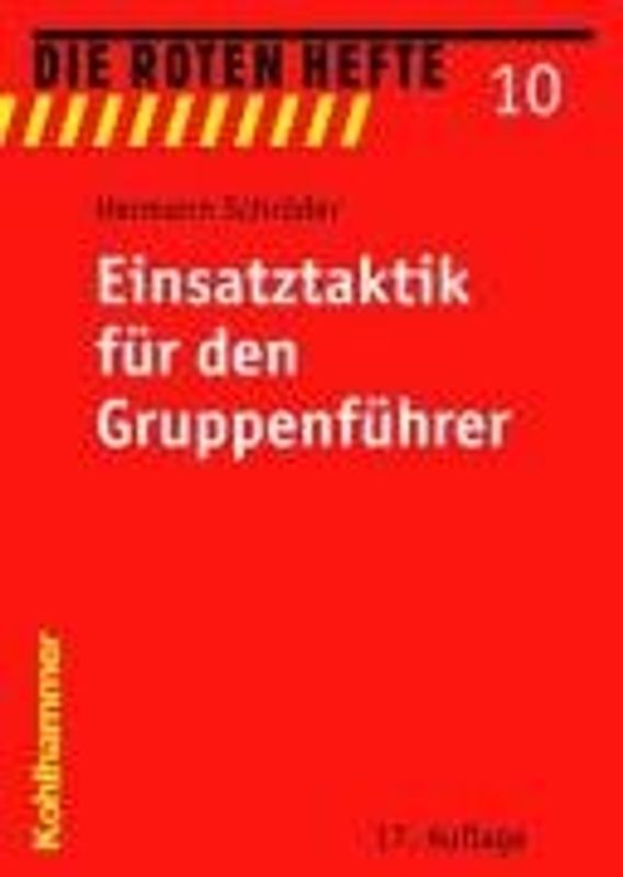 Einsatztaktik für den Gruppenführer