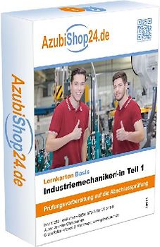 AzubiShop24.de Basis-Lernkarten Industriemechaniker /in Teil 1
