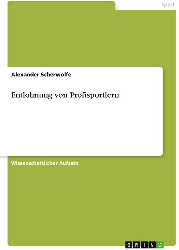 Entlohnung von Profisportlern