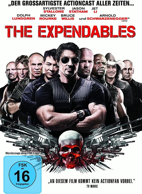 The Expendables DVD