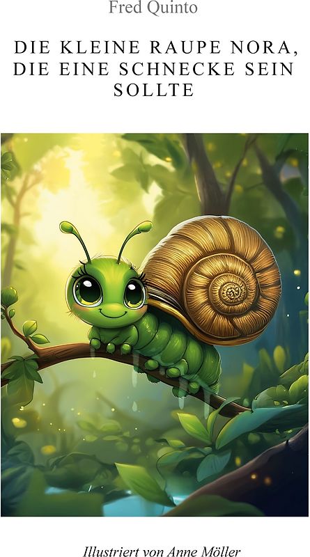 Die kleine Raupe Nora, die eine Schnecke sein sollte