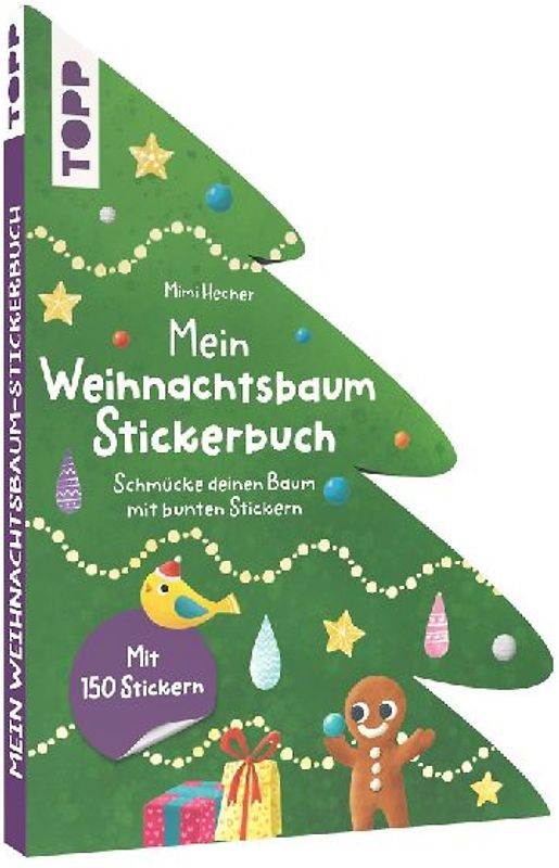Weihnachtsbaum Stickerbuch