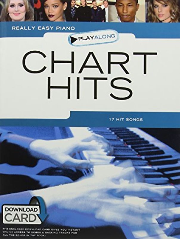 Really Easy Piano Playalong: Chart Hits (Buch/Download Card)