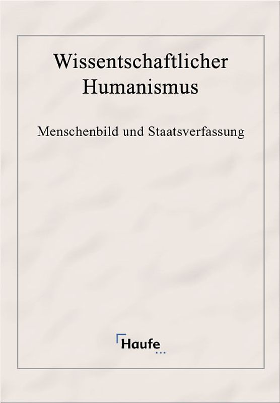 Menschenbildung und Staatsverfassung