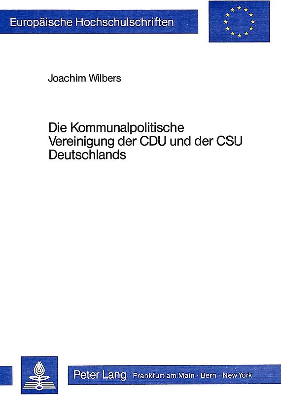 Die Kommunalpolitische Vereinigung der CDU und der CSU Deutschlands