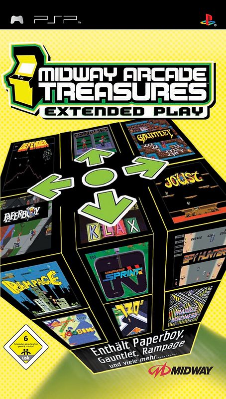 Midway's Arcade Treasures Ext.Play Extended Play PlayStation Portable