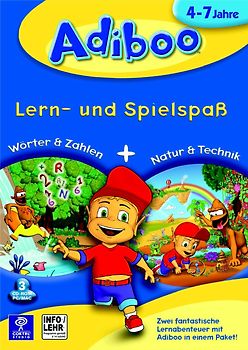 Adiboo Lern- und Spielspaß: Wörter & Zahlen + Natur & Technik MacOS