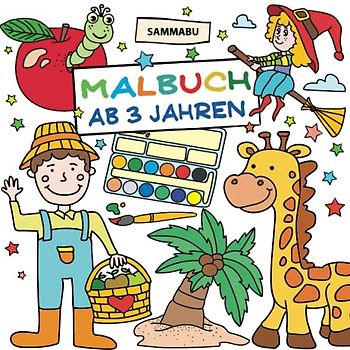 Malbuch ab 3 Jahren
