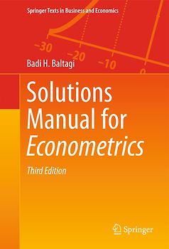 Solutions Manual for Econometrics